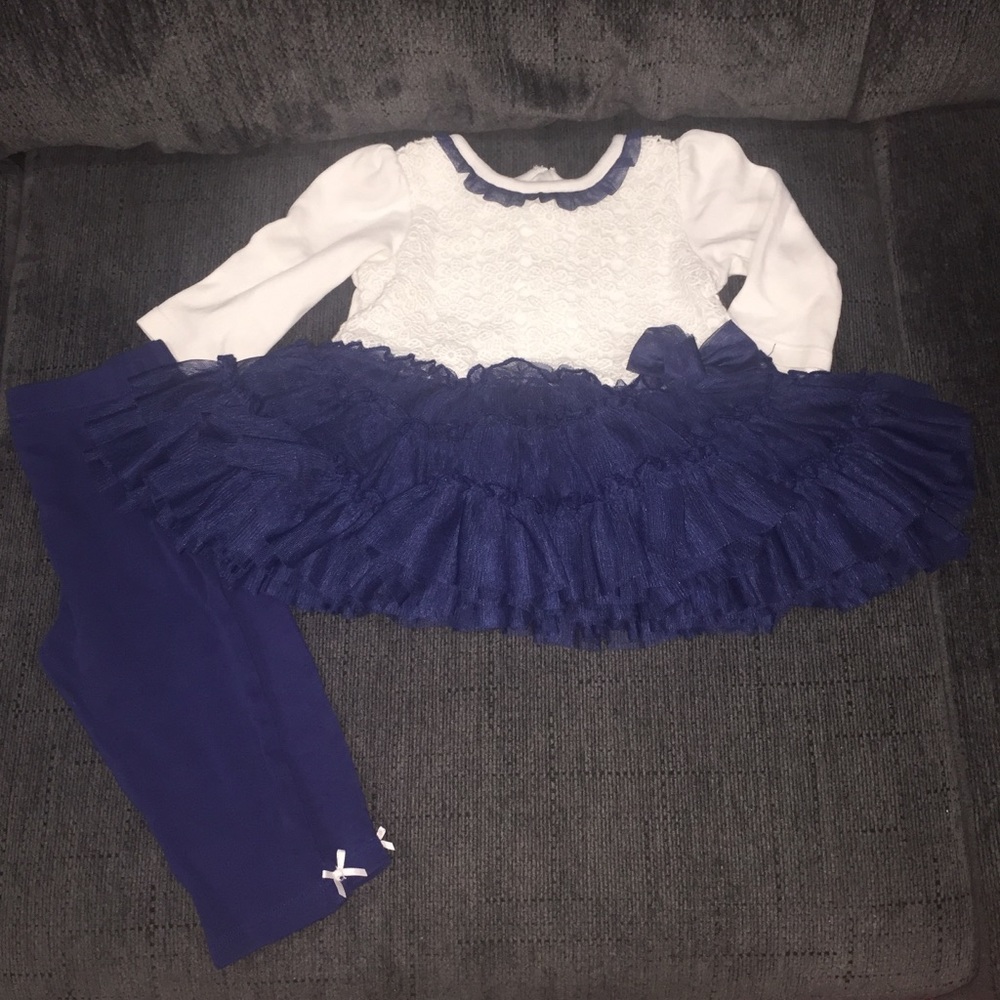 Little Me Tutu legging set